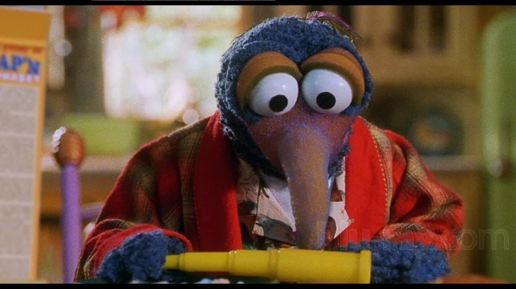 Muppet with Long Hooked Beak